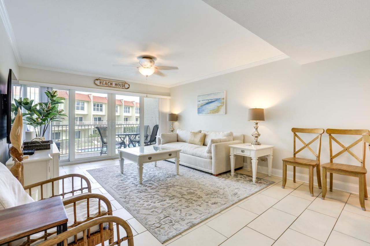 St Augustine Poolside Oasis With Private Patio! Apartment Сент Августин Екстериор снимка