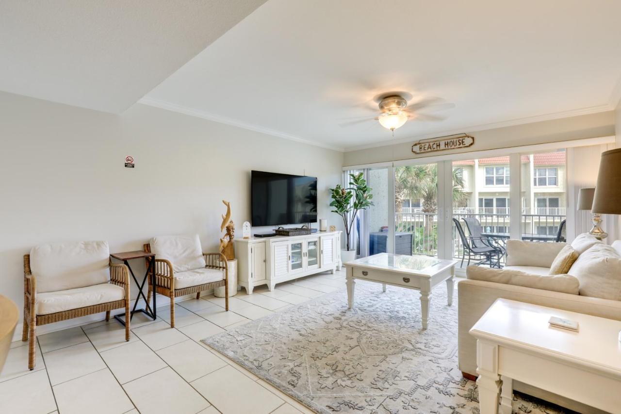 St Augustine Poolside Oasis With Private Patio! Apartment Сент Августин Екстериор снимка