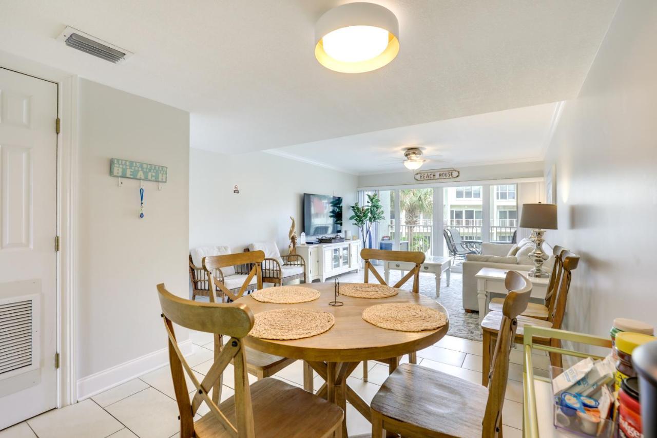 St Augustine Poolside Oasis With Private Patio! Apartment Сент Августин Екстериор снимка